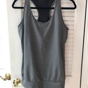 Grey Under Armour Activewear Tank